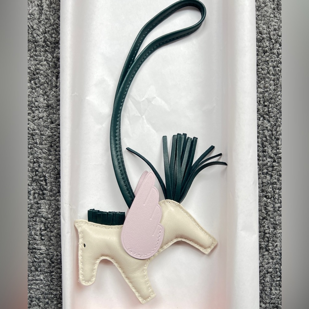Brand new Hermes rodeo pegase PM charm